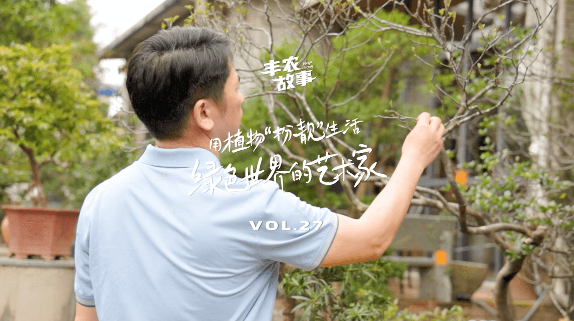 17年，他用一草一木去点亮了一个个家。